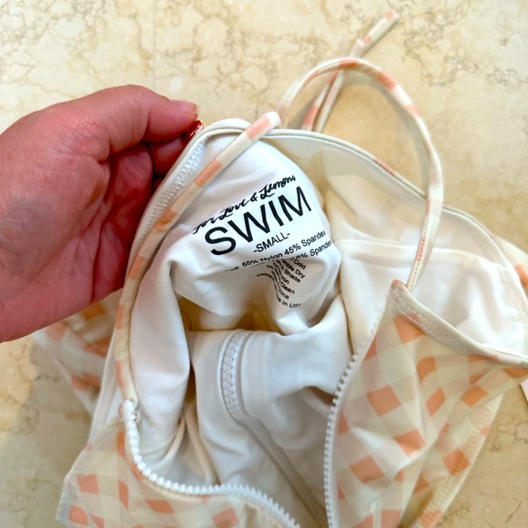 For Love & Lemons One Piece Swimsuit NWT - Picture 3 of 4